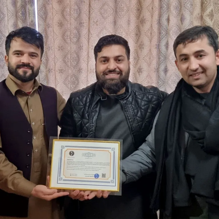 HPSA Project: Appreciation Letter from GOH-Afghanistan to War Child Canada