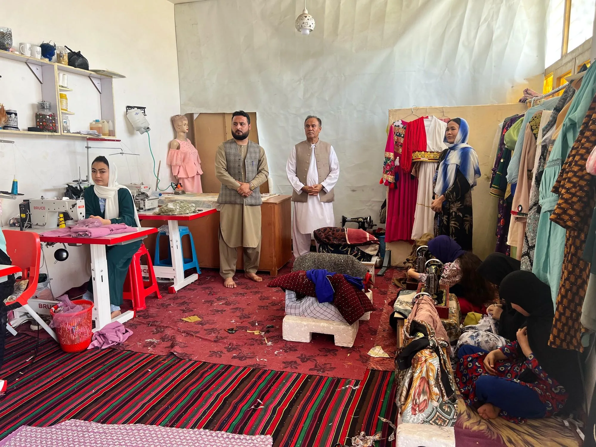 Where the Work Happens: Gate of Hope Visits a Home-Based Women's Tailoring Workshop
