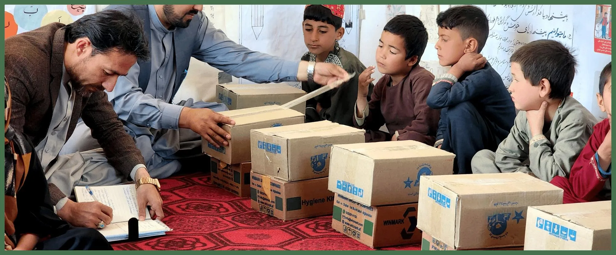 Clean Hands, Healthy Futures: Gate of Hope Delivers Hygiene Kits to Afghan Schoolboys