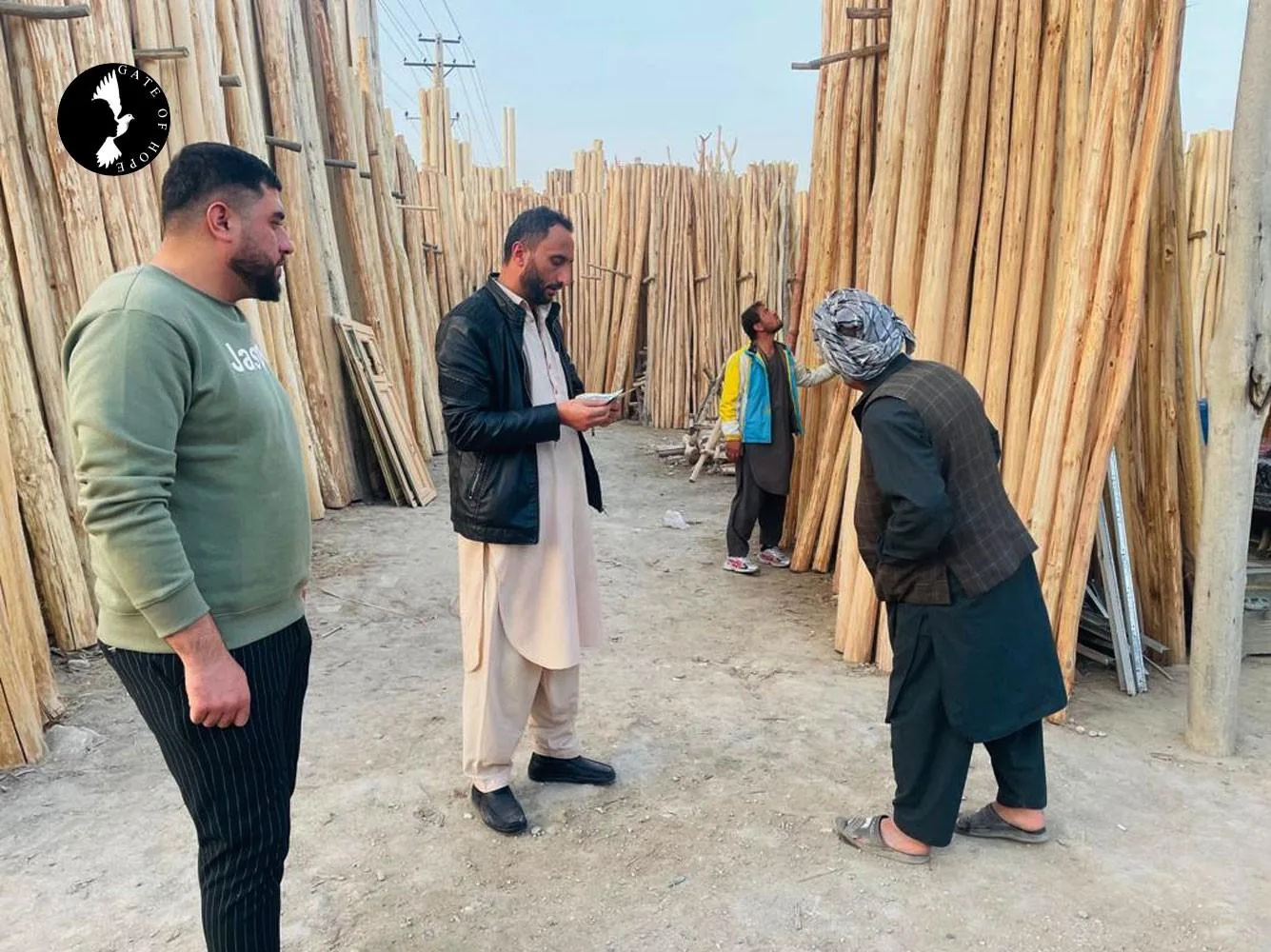 From Ground Up: Gate of Hope Sources Materials to Build Afghan Community Infrastructure